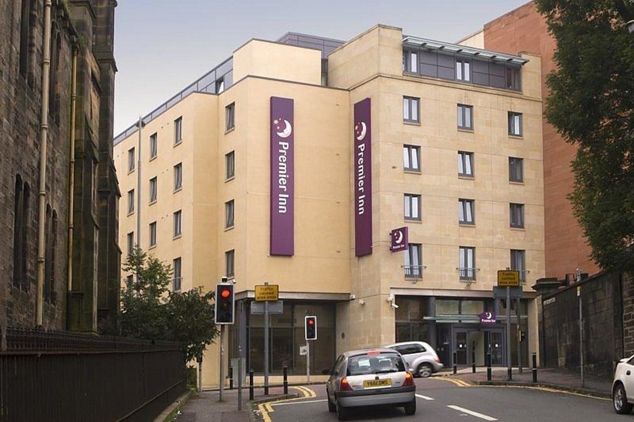Premier Inn Edinburgh Central Exterior foto